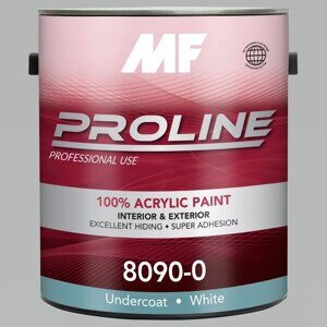 Грунтовка 100 % акриловая Proline Undercoat 8090 3,8 л. для внутренних и наружных работ, Канада